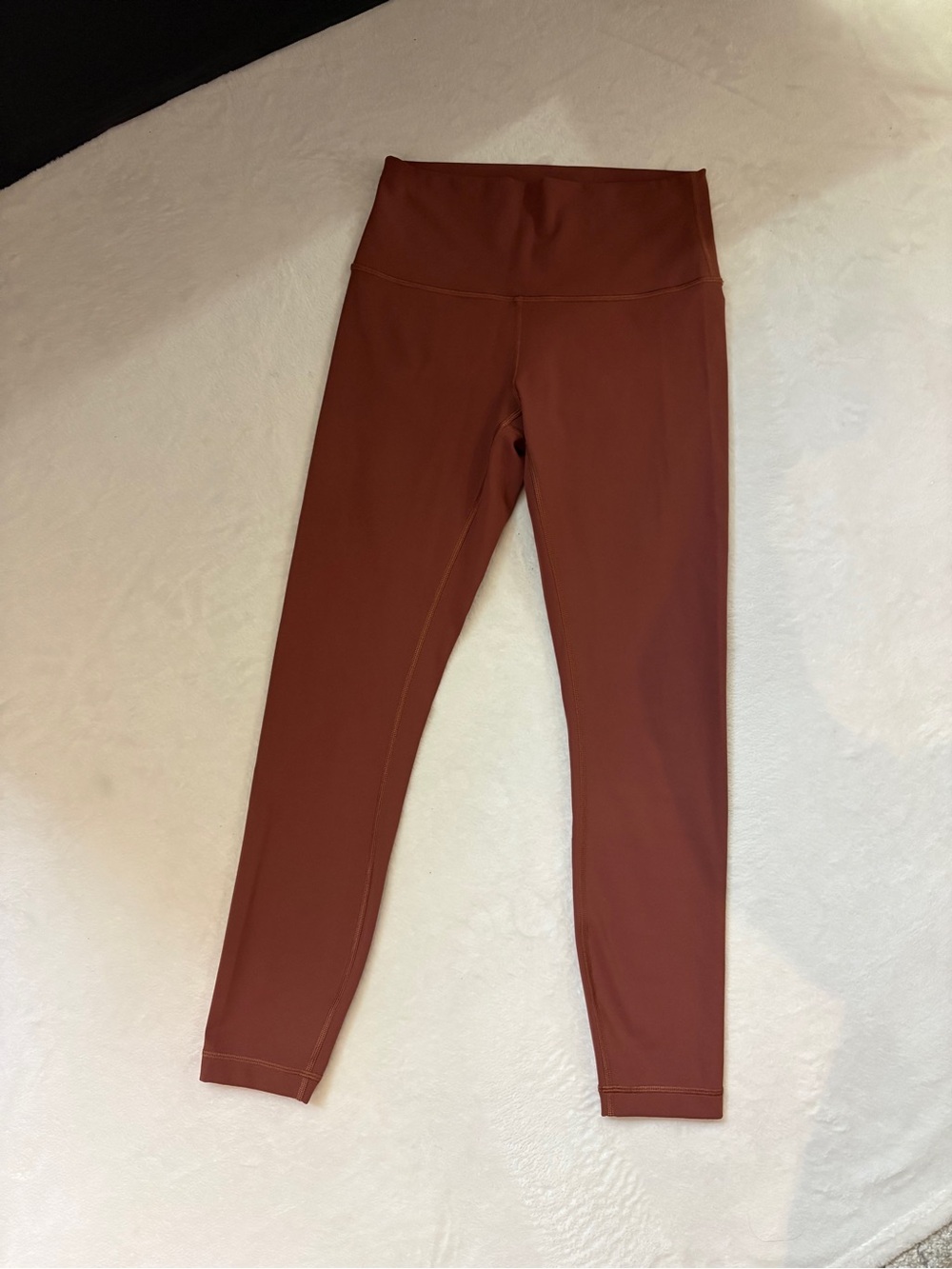 EUC Lululemon Ladies High-Waist Wunder Under Leggings/ Ancient Copper